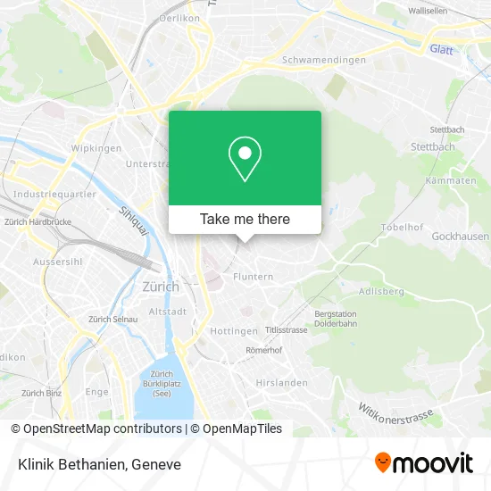 Klinik Bethanien map