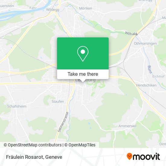 Fräulein Rosarot map