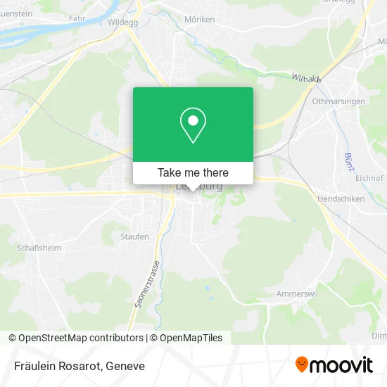 Fräulein Rosarot map