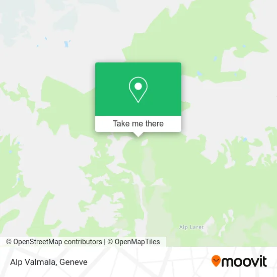 Alp Valmala map