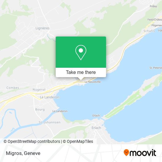 Migros map