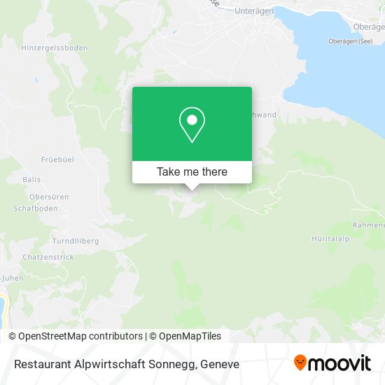 Restaurant Alpwirtschaft Sonnegg map