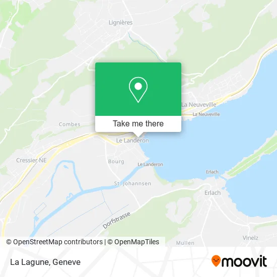 La Lagune map