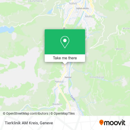 Tierklinik AM Kreis map
