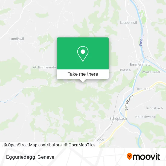 Egguriedegg map