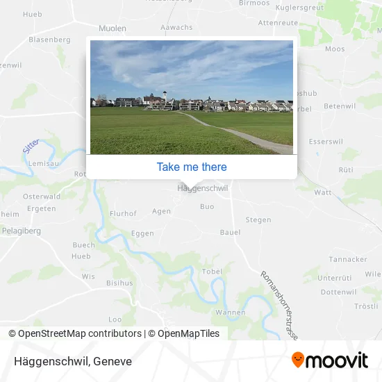 Häggenschwil map