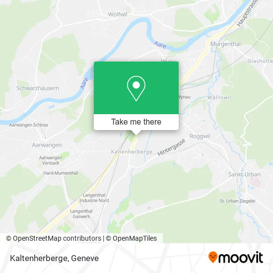 Kaltenherberge map