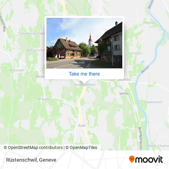 Rüstenschwil map
