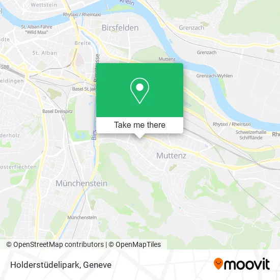 Holderstüdelipark map