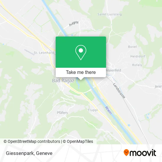 Giessenpark map