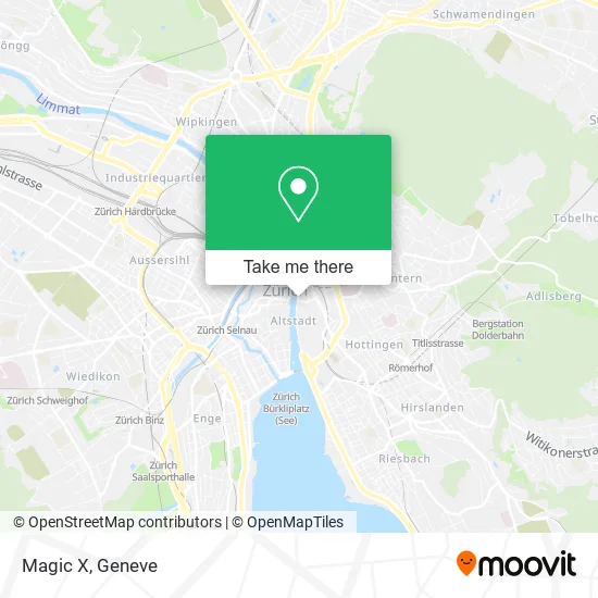 Magic X map
