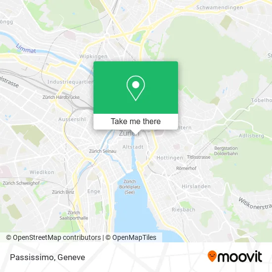 Passissimo map