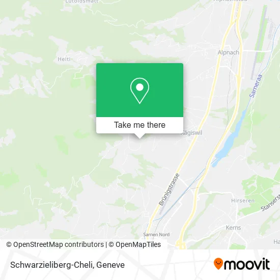 Schwarzieliberg-Cheli map