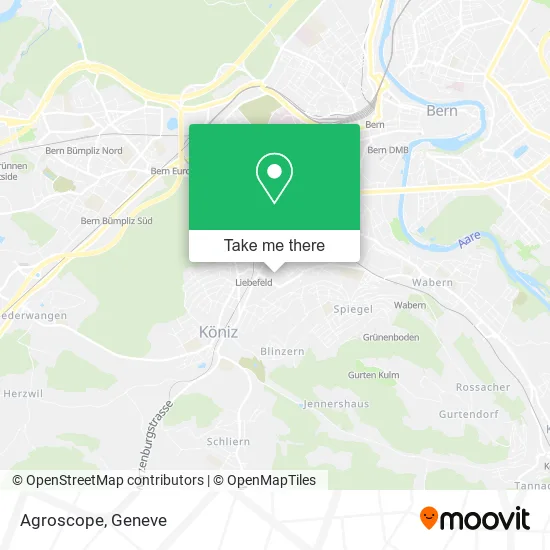 Agroscope map