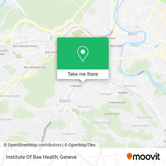 Institute Of Bee Health map