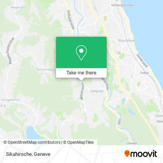 Sikahirsche map