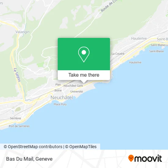 Bas Du Mail map