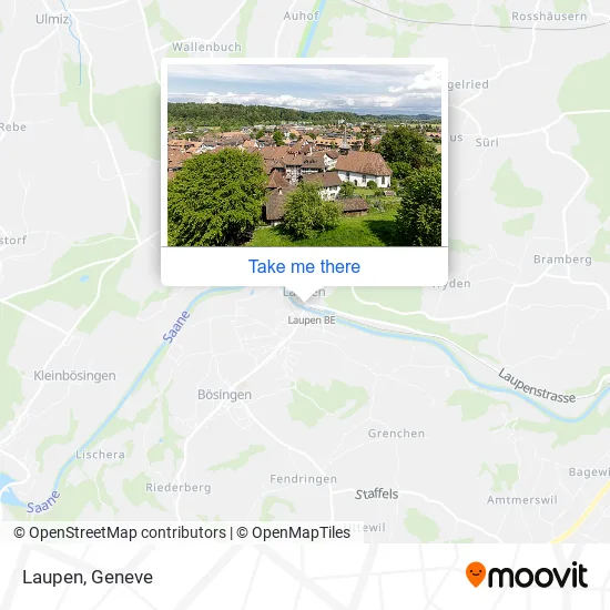 Laupen map