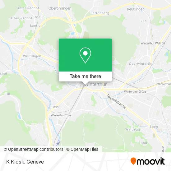 K Kiosk map