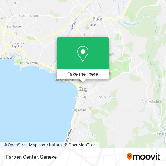 Farben Center map