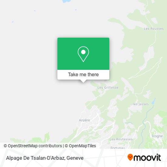 Alpage De Tsalan-D'Arbaz map