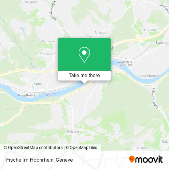 Fische Im Hochrhein map