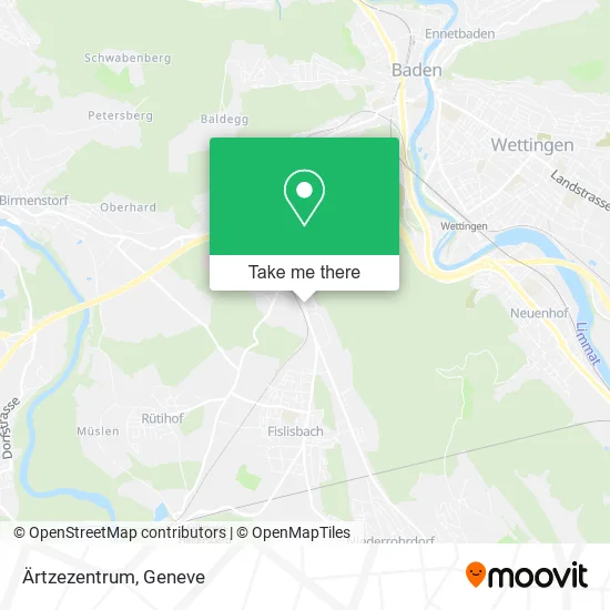 Ärtzezentrum map