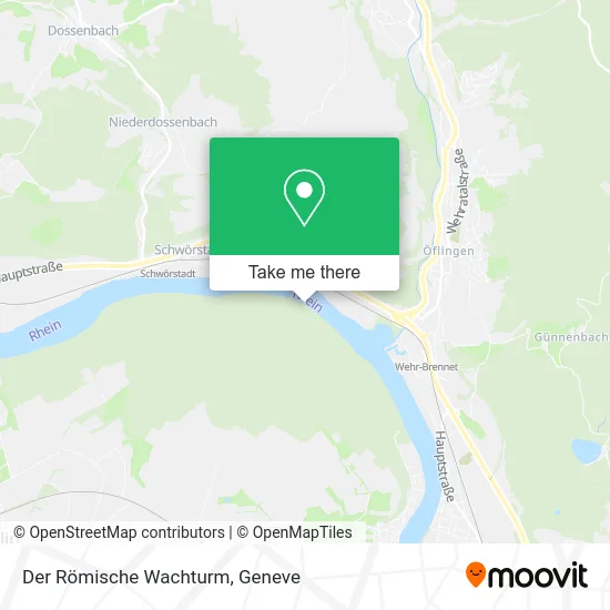 Der Römische Wachturm map