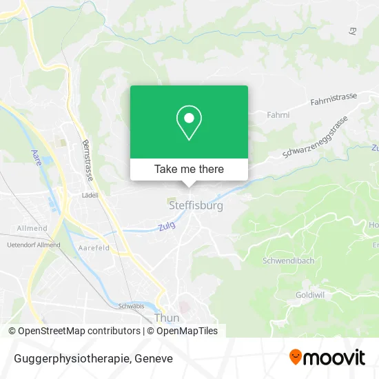 Guggerphysiotherapie map