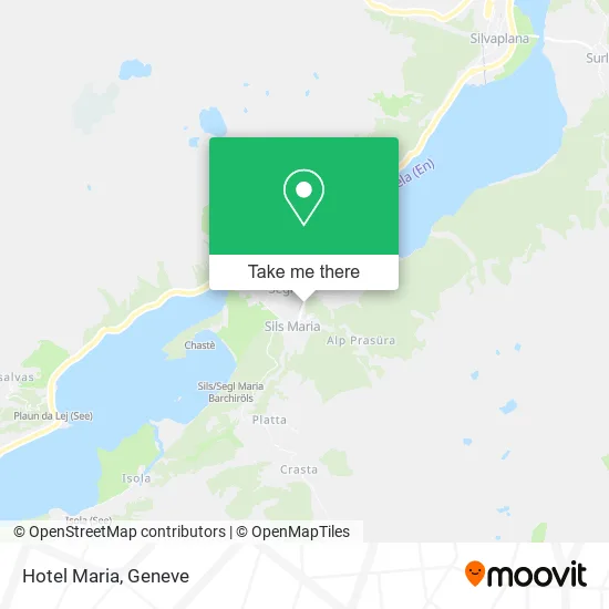 Hotel Maria map