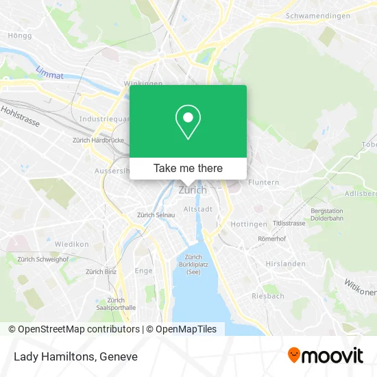 Lady Hamiltons map