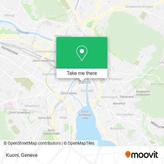 Kuoni map