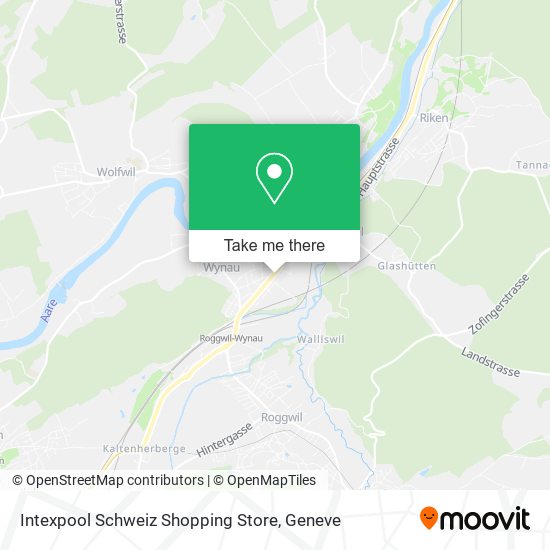 Intexpool Schweiz Shopping Store map