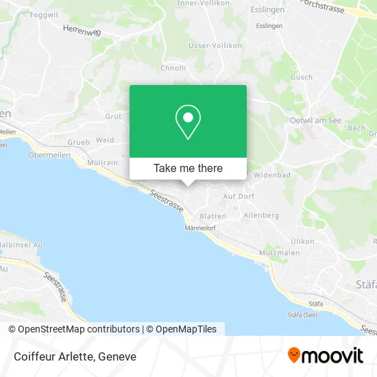 Coiffeur Arlette map