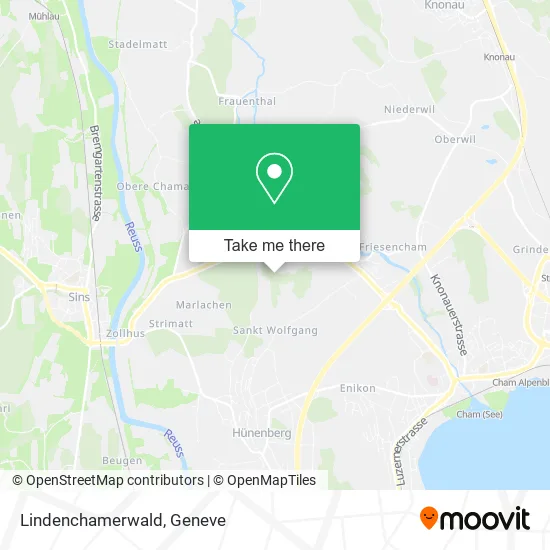 Lindenchamerwald map