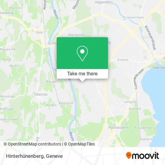 Hinterhünenberg map