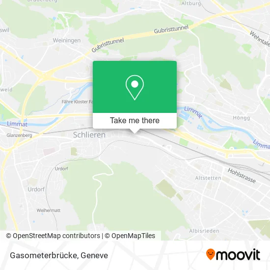 Gasometerbrücke map