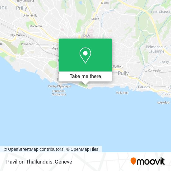 Pavillon Thaïlandais map