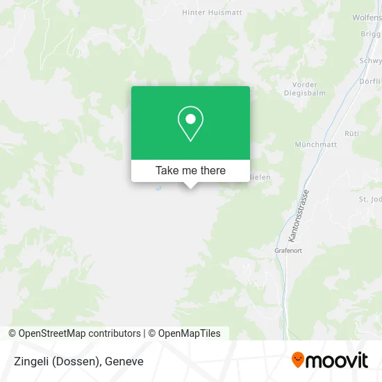 Zingeli (Dossen) map