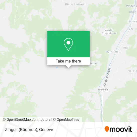 Zingeli (Bödmen) map