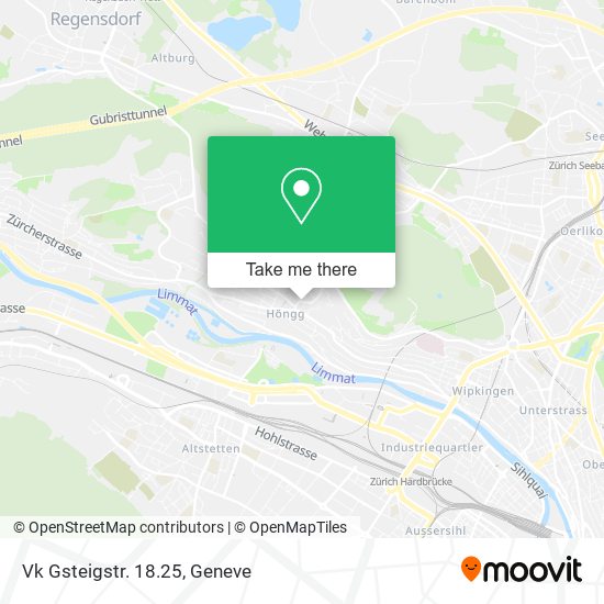 Vk Gsteigstr. 18.25 map