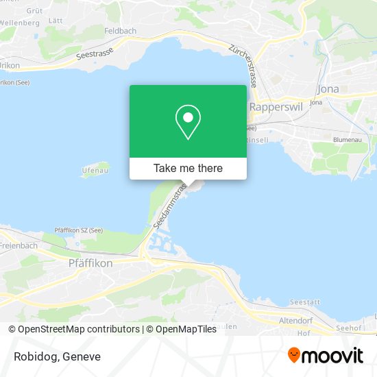 Robidog map