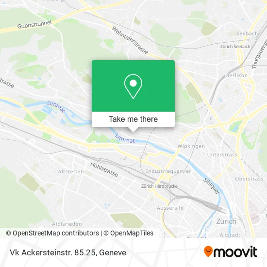 Vk Ackersteinstr. 85.25 map
