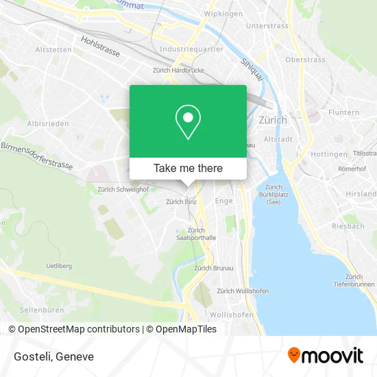 Gosteli map