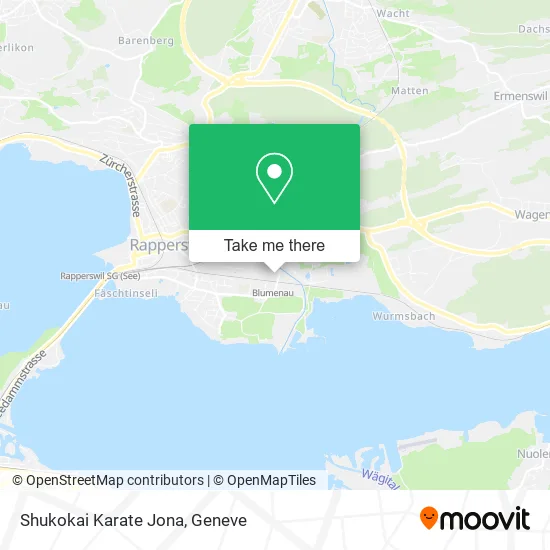 Shukokai Karate Jona map