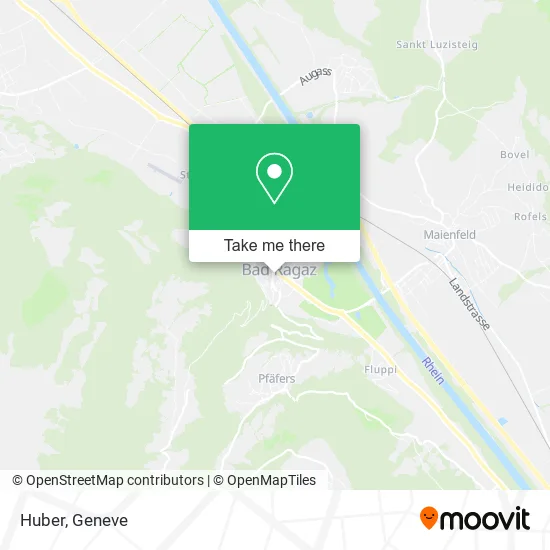 Huber map