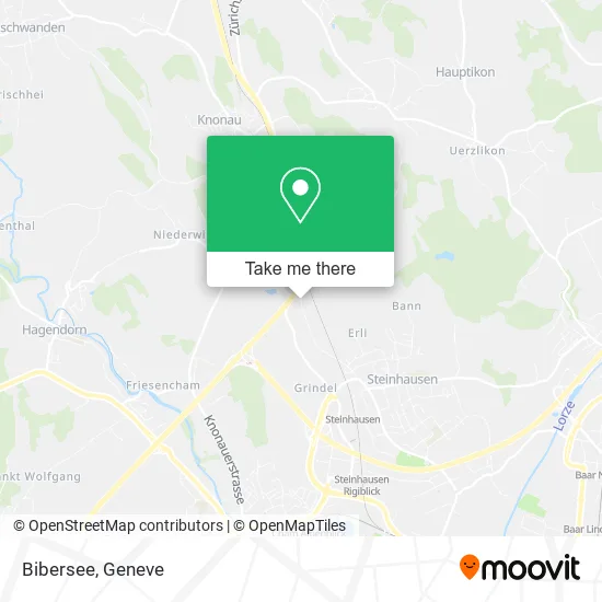 Bibersee map