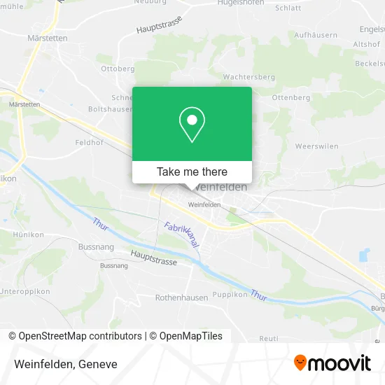 Weinfelden map
