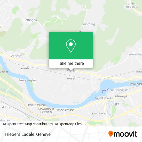 Hiebers Lädele map