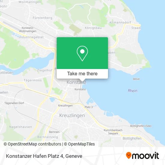 Konstanzer Hafen Platz 4 map